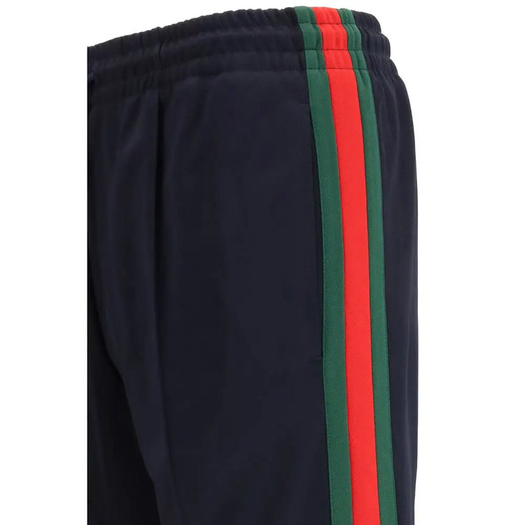 Gucci Blue Polyester Athletic Pants Gucci