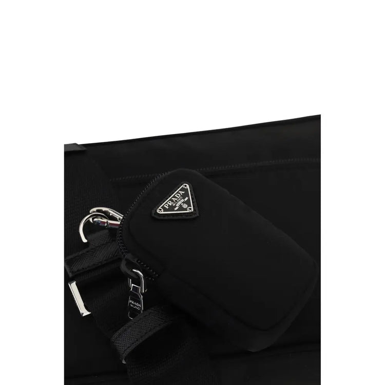 Prada Black Nylon Shoulder Bag STYLE SOURCE