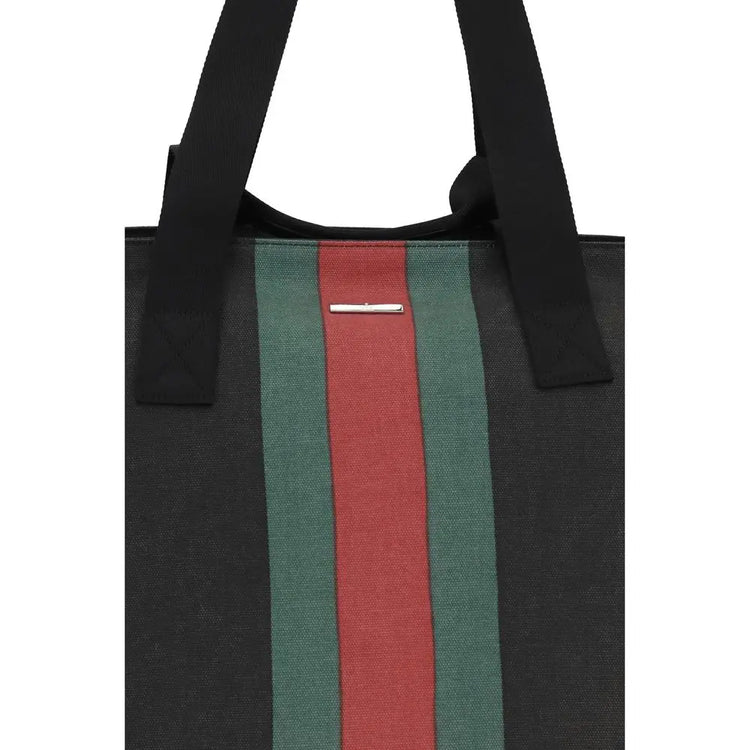 Gucci Black Cotton Shoulder Bag STYLE SOURCE