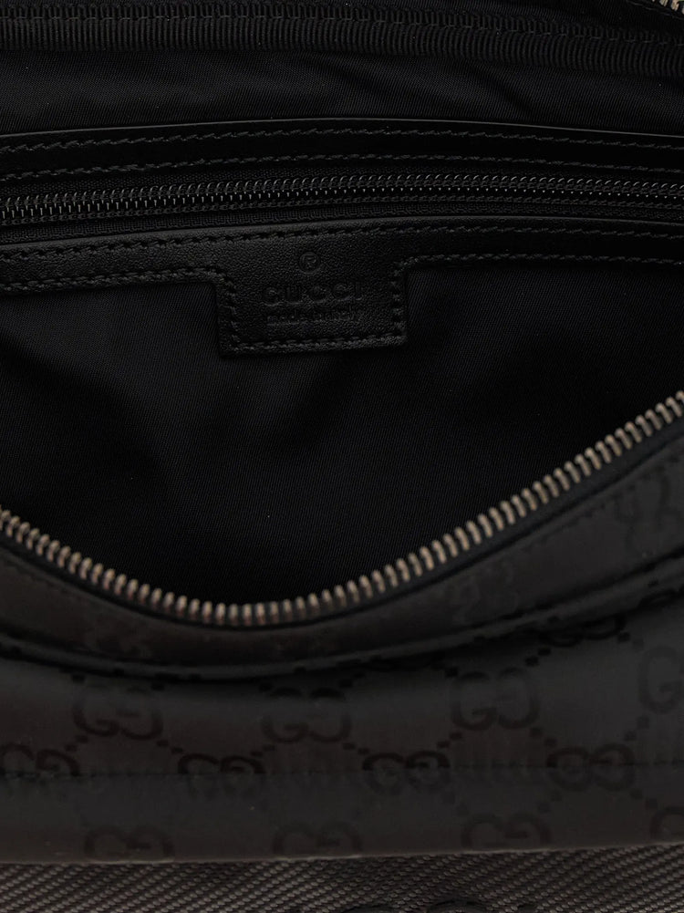Gucci Black Polyester Crossbody Bag STYLE SOURCE