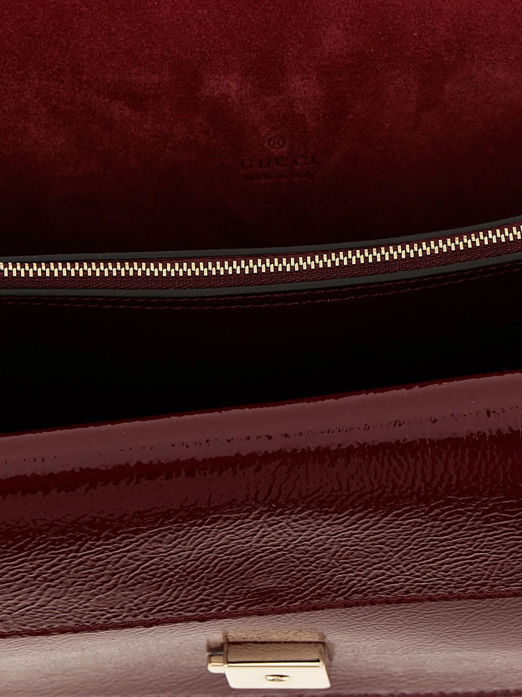 Gucci Red Calfskin Shoulder Bag Gucci