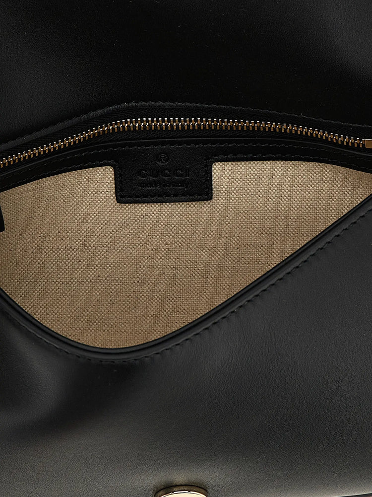 Gucci Black Calfskin Shoulder Bag Gucci