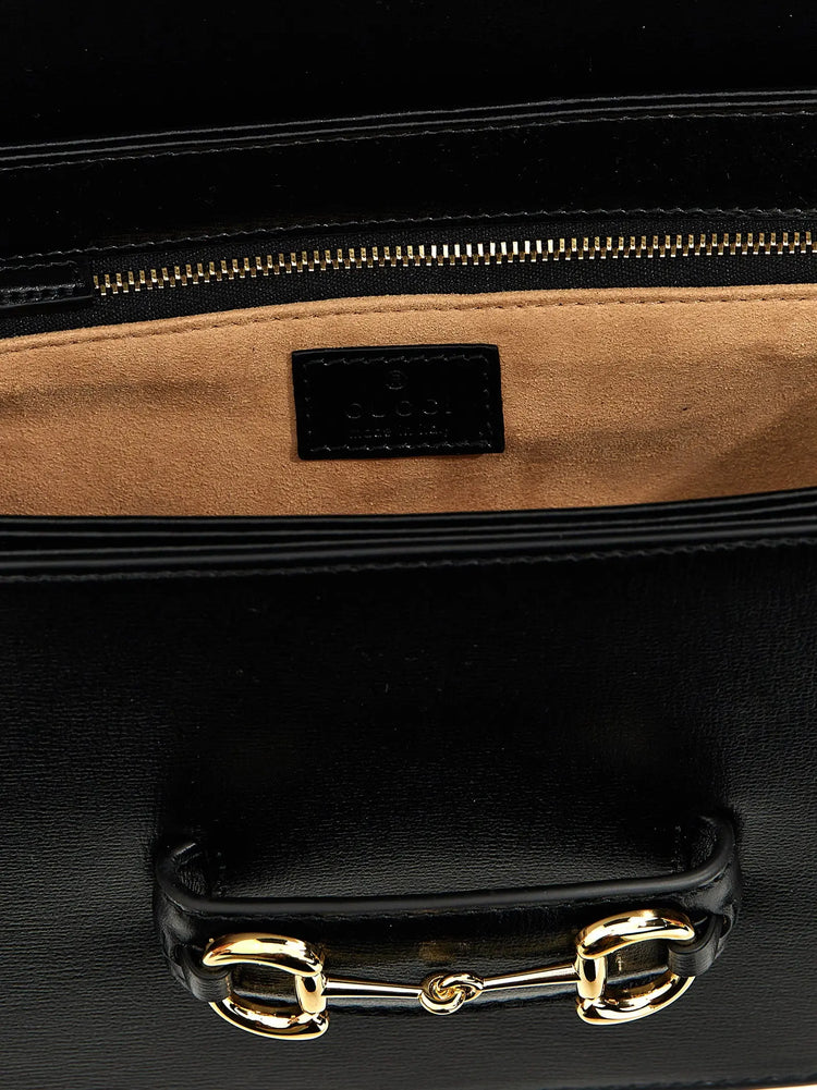 Gucci Black Leather Shoulder Bag Gucci