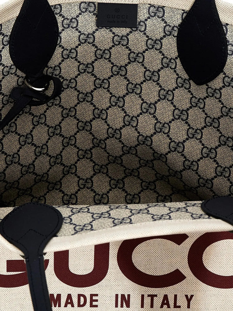 Gucci Beige Polyethylene Tote Bag STYLE SOURCE