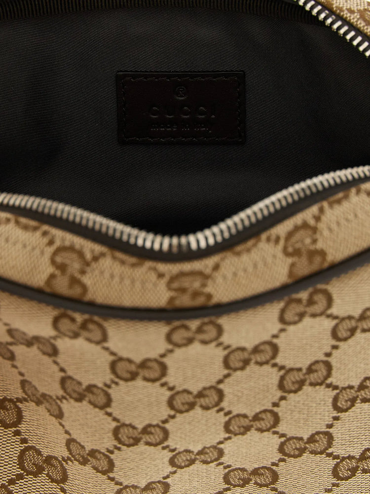Gucci Beige Polyester Crossbody Bag Gucci