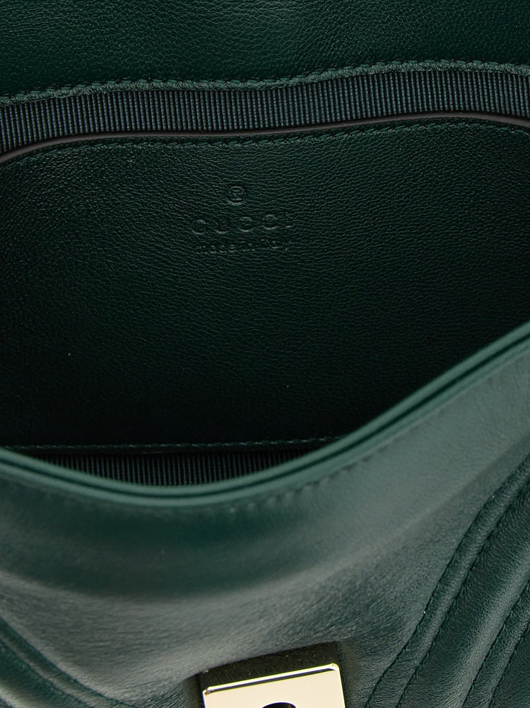 Gucci Bicolor Lamb Leather Shoulder Bag STYLE SOURCE