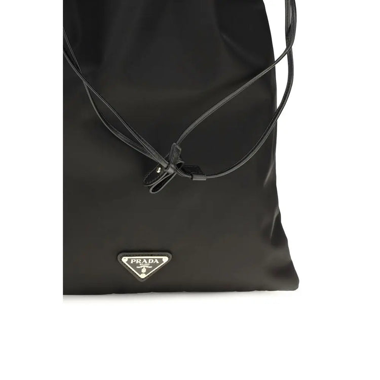Prada Black Polyamide Clutch Bag Prada