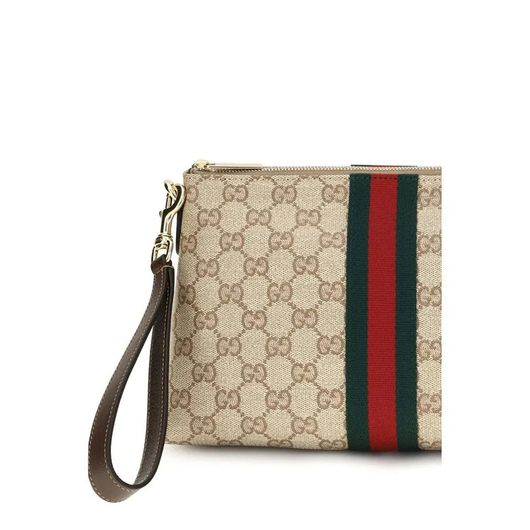 Gucci Beige Fabric Shoulder Bag Gucci