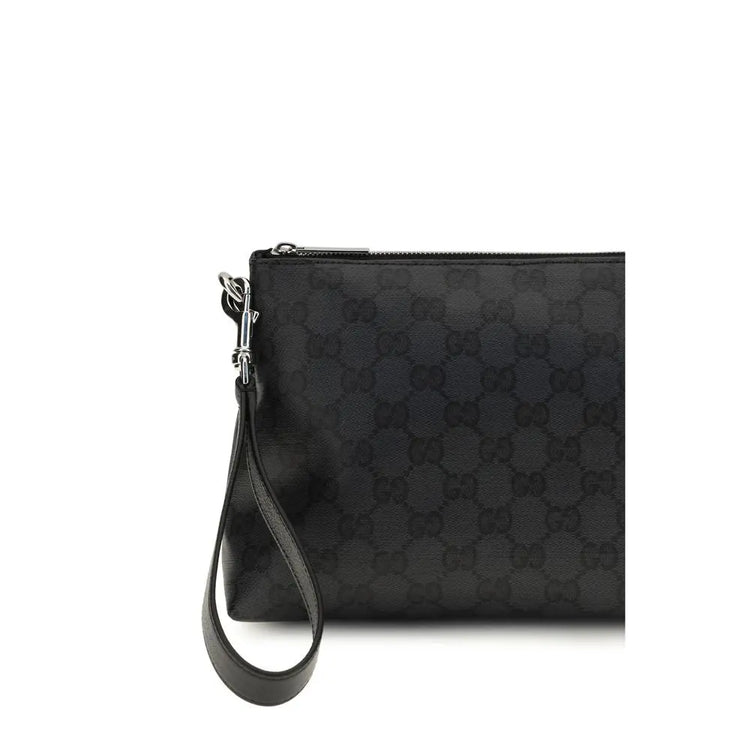 Gucci Black Fabric Shoulder Bag Gucci