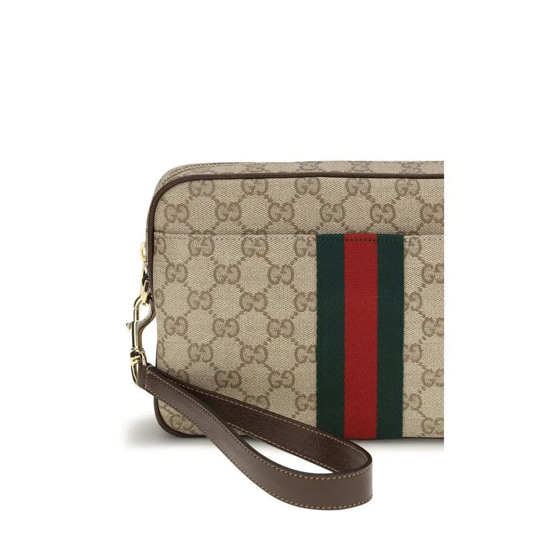 Gucci Beige Fabric Shoulder Bag STYLE SOURCE