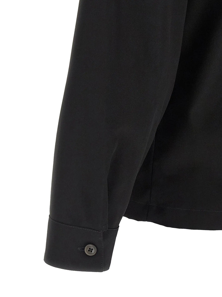 Prada Black Cotton Blouse Prada