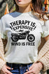 Wind Is Free Motorcycle  Graphic Plus Tee STYLE SOURCE