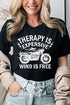 Wind Is Free Motorcycle  Graphic Plus Tee STYLE SOURCE