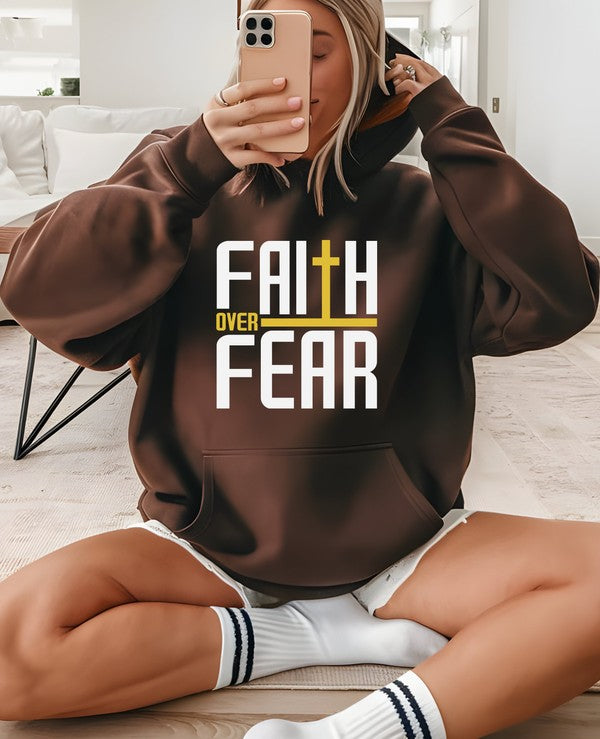 Faith over Fear Graphic Hoodie STYLE SOURCE