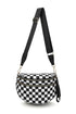 Frankie Oversize Double Zip Print Crescent Sling Bag STYLE SOURCE