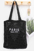 Paris Open Crochet Straw Summer Tote STYLE SOURCE