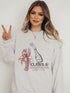 Claws & Champagne Lobster Club Graphic Sweatshirt STYLE SOURCE