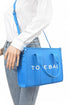 Faux Leather Small Fashion Tote Bag STYLE SOURCE