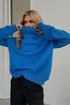Basic Bae Turtleneck Dropped Shoulder Long Sleeve Sweater STYLE SOURCE
