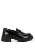 Gleam Stride Faux Leather Chunky Loafers STYLE SOURCE