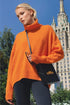 Basic Bae Turtleneck Dropped Shoulder Long Sleeve Sweater STYLE SOURCE