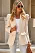 Puff Sleeve Shawl Collar Blazer STYLE SOURCE