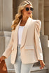 Puff Sleeve Shawl Collar Blazer STYLE SOURCE