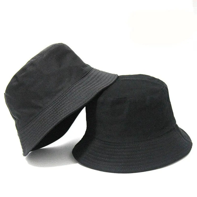 Unisex Black Solid Dots Bucket Hat STYLE SOURCE