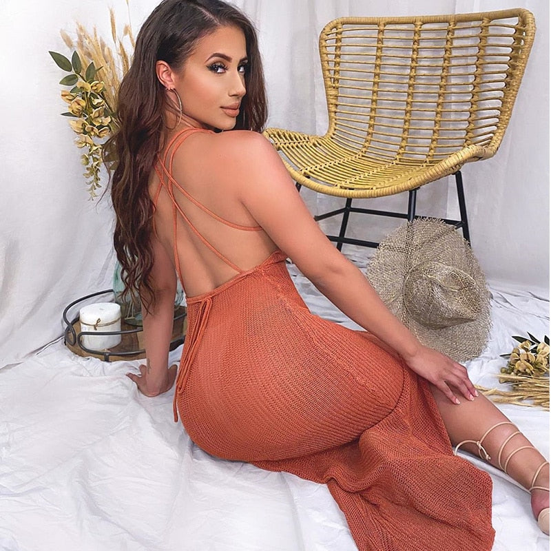 2022 Crochet Beach Dress for Women STYLE SOURCE