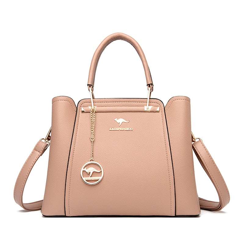 Women Soft Leather Handbags STYLE SOURCE