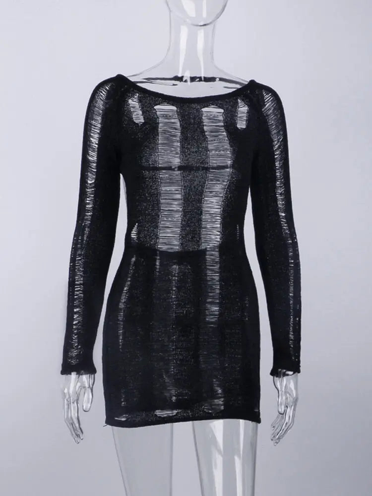 Tassel Cut Out Long Sleeve For Women STYLE SOURCE