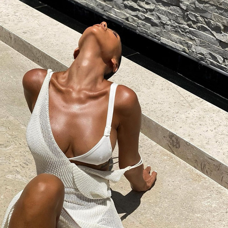 2022 Crochet Beach Dress for Women STYLE SOURCE