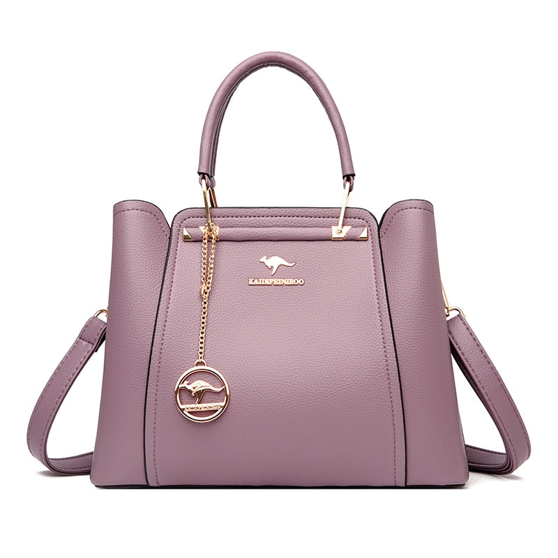 Women Soft Leather Handbags STYLE SOURCE