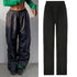 Windbreaker Track Pants Sporty Baggy Low Waisted Trousers Cargo Pants for Women STYLE SOURCE
