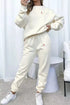 Round Neck Sweatshirt and Joggers Set STYLE SOURCE