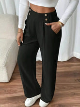 Full Size High-Waisted Wide-Leg Pants Plus Size STYLE SOURCE