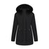 Full Size Fur Hooded Warm Winter Parka Outerwear Plus Size STYLE SOURCE