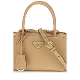 Prada Beige Calf Leather Bos Taurus Handbag Prada