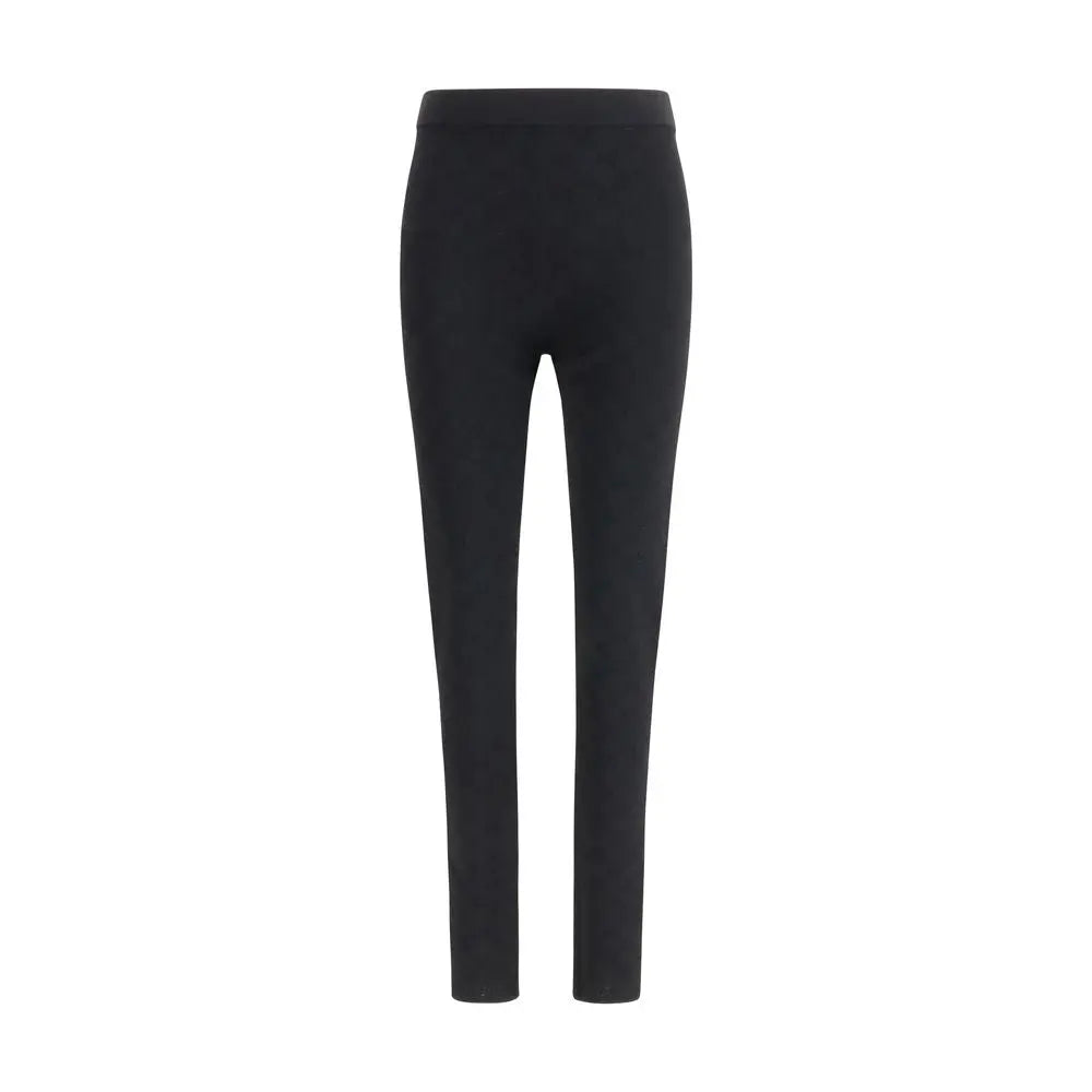 Gucci Black Viscose Leggings Gucci