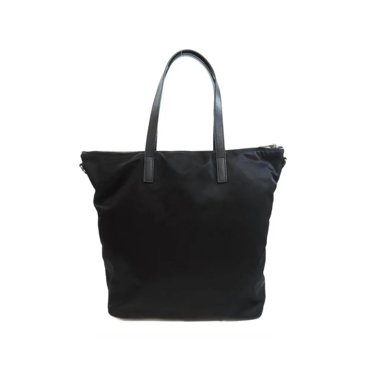 Prada Black Nylon Tote Bag STYLE SOURCE