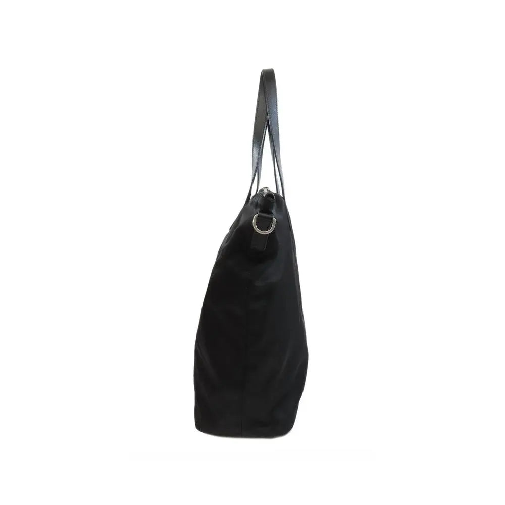 Prada Black Nylon Tote Bag STYLE SOURCE
