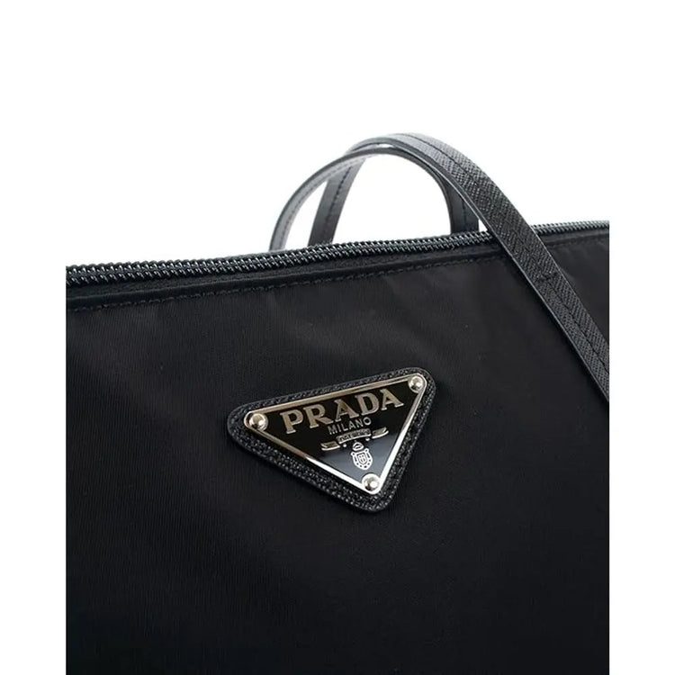 Prada Black Nylon Tote Bag STYLE SOURCE