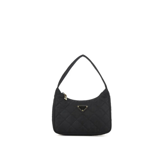 Prada Black Nylon Shoulder Bag STYLE SOURCE