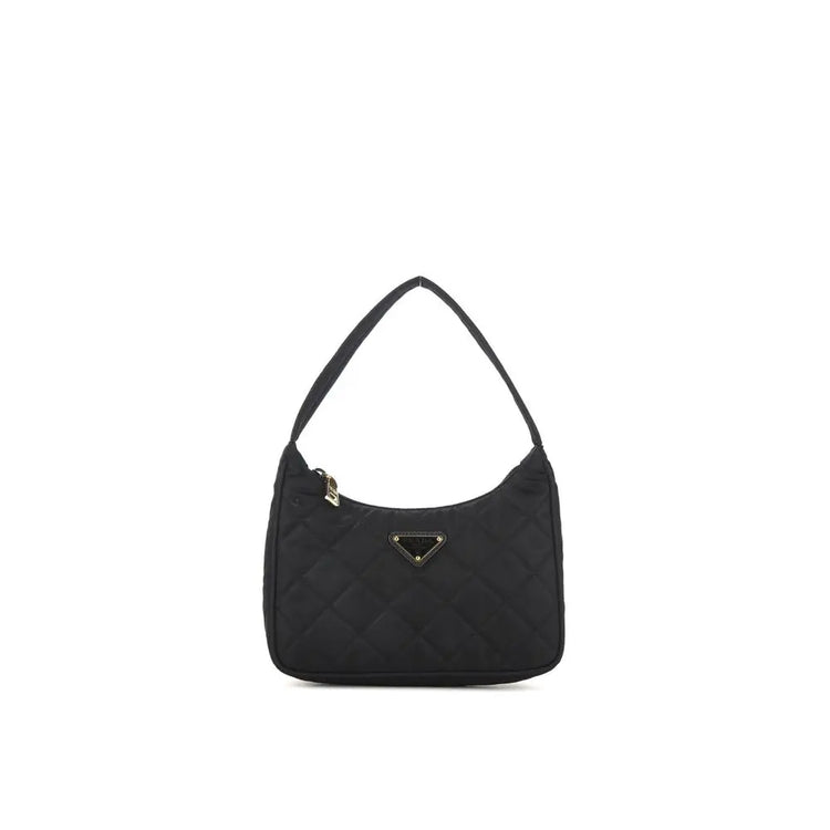 Prada Black Nylon Shoulder Bag STYLE SOURCE