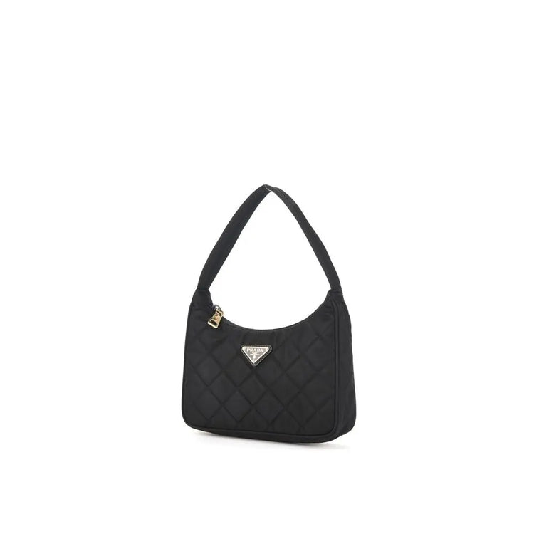 Prada Black Nylon Shoulder Bag STYLE SOURCE