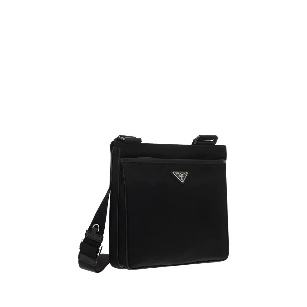 Prada Black Nylon Shoulder Bag STYLE SOURCE