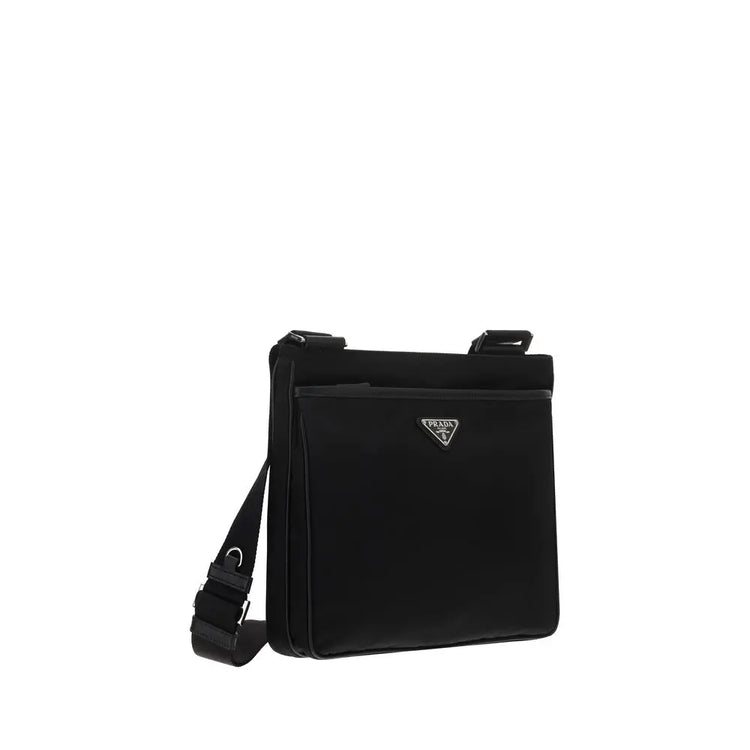 Prada Black Nylon Shoulder Bag STYLE SOURCE