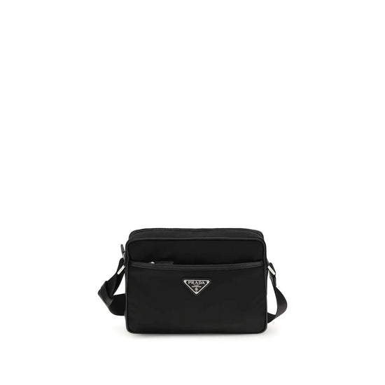 Prada Black Recycled Polyamide Shoulder Bag STYLE SOURCE