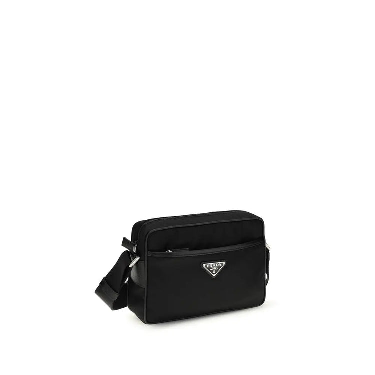 Prada Black Recycled Polyamide Shoulder Bag Prada