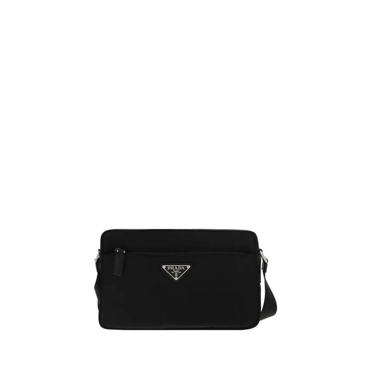 Prada Black Nylon Shoulder Bag STYLE SOURCE